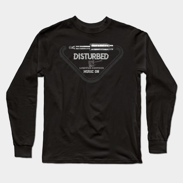 Disturbed Long Sleeve T-Shirt by artcaricatureworks